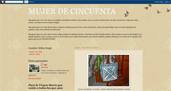 Desktop Screenshot of mujerdecincuenta.blogspot.com
