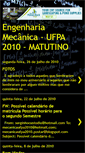 Mobile Screenshot of mecanicaufpa2010.blogspot.com