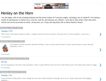 Tablet Screenshot of henleyonthehorn.blogspot.com