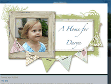 Tablet Screenshot of ahomefordarya.blogspot.com