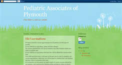 Desktop Screenshot of pediatricassociatesofplymouth.blogspot.com