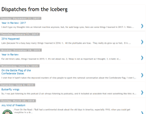 Tablet Screenshot of dispatchesfromtheiceberg.blogspot.com