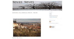 Desktop Screenshot of novasneves.blogspot.com