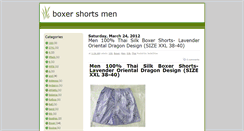 Desktop Screenshot of boxershortsmenok.blogspot.com