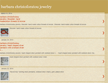 Tablet Screenshot of barbarachristoforatoujewelry.blogspot.com