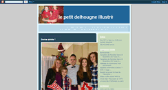 Desktop Screenshot of delhougne.blogspot.com