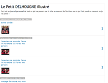 Tablet Screenshot of delhougne.blogspot.com