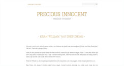 Desktop Screenshot of precious-innocent.blogspot.com