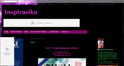 Desktop Screenshot of inspirasiku-sihatcantik.blogspot.com