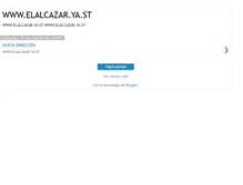 Tablet Screenshot of elalcazardigital.blogspot.com
