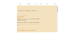 Desktop Screenshot of circusblogidle.blogspot.com