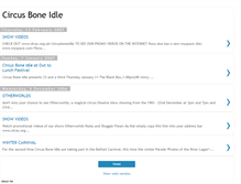 Tablet Screenshot of circusblogidle.blogspot.com