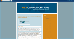 Desktop Screenshot of keycommunications.blogspot.com