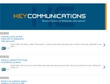 Tablet Screenshot of keycommunications.blogspot.com