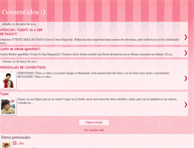 Tablet Screenshot of consentidos-love.blogspot.com