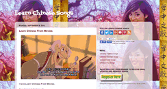 Desktop Screenshot of easywaytolearnchinese.blogspot.com