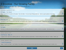 Tablet Screenshot of 3snookies.blogspot.com