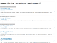 Tablet Screenshot of mooncalfmakes.blogspot.com