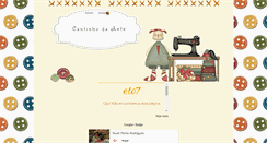 Desktop Screenshot of cantinhodaartenadir.blogspot.com