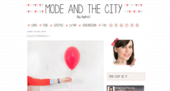 Desktop Screenshot of modeandthecity.blogspot.com