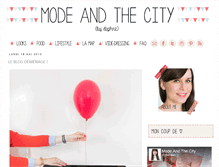 Tablet Screenshot of modeandthecity.blogspot.com