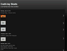 Tablet Screenshot of jayjbeats.blogspot.com