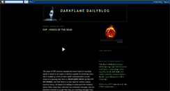 Desktop Screenshot of darkflamedesign.blogspot.com