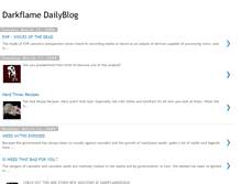 Tablet Screenshot of darkflamedesign.blogspot.com