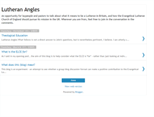 Tablet Screenshot of britishlutherans.blogspot.com
