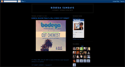 Desktop Screenshot of bodegasundays.blogspot.com