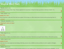 Tablet Screenshot of magicalmaryfairy.blogspot.com