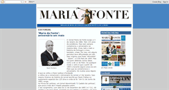 Desktop Screenshot of jornalmariadafonte.blogspot.com