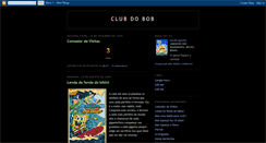 Desktop Screenshot of clubdobob.blogspot.com