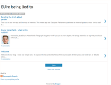 Tablet Screenshot of eurebeingliedto.blogspot.com