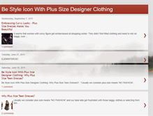 Tablet Screenshot of plussizewomendresses.blogspot.com