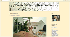 Desktop Screenshot of inmarcesible-mente-inmarcesible.blogspot.com