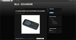 Desktop Screenshot of blu-ecuador.blogspot.com