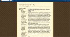 Desktop Screenshot of derechointernacional5a.blogspot.com