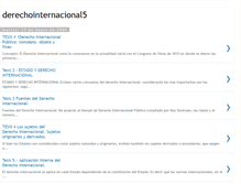 Tablet Screenshot of derechointernacional5a.blogspot.com