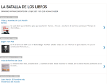 Tablet Screenshot of labatalladeloslibros.blogspot.com