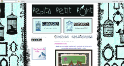 Desktop Screenshot of pepitapetitpoint.blogspot.com