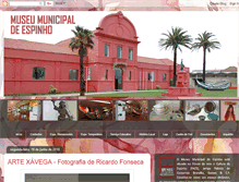 Tablet Screenshot of museumunicipaldeespinho.blogspot.com