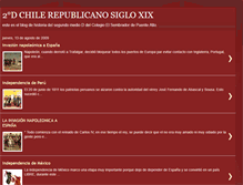 Tablet Screenshot of creaciondeunanacion2d.blogspot.com