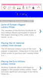Mobile Screenshot of elotteryinternational.blogspot.com