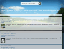 Tablet Screenshot of baurspotting.blogspot.com