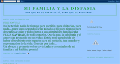 Desktop Screenshot of mifamiliayladisfasia.blogspot.com