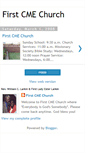 Mobile Screenshot of firstcmechurch.blogspot.com