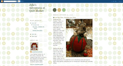 Desktop Screenshot of julieatquiltmarket.blogspot.com