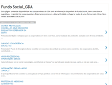 Tablet Screenshot of fundosocialgda.blogspot.com