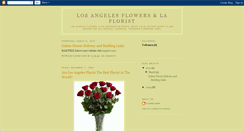 Desktop Screenshot of losangelesflowers1.blogspot.com